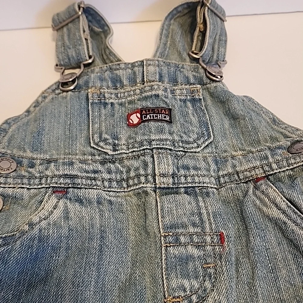 Kids Denim Overalls Brand Carte's Size 6months
